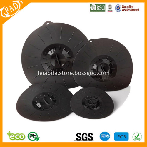 Premium Reusable Silicone Splatter Proof Food Covers